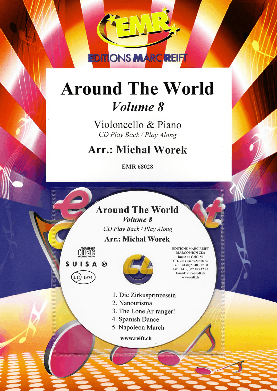 Around The World Volume 8 Piano Accompaniment scores gallery preview page 1