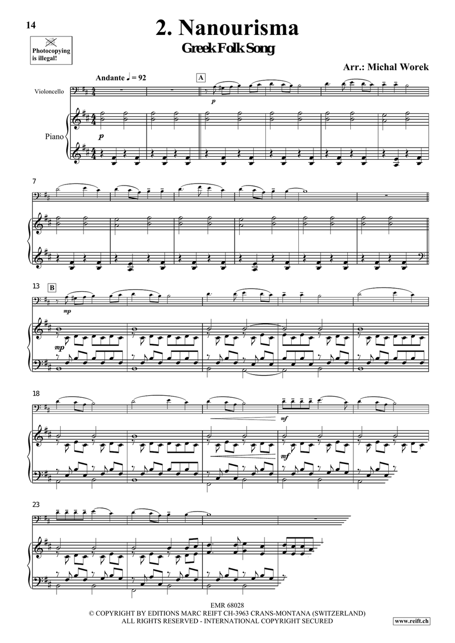 Around The World Volume 8 Piano Accompaniment scores gallery preview page 6