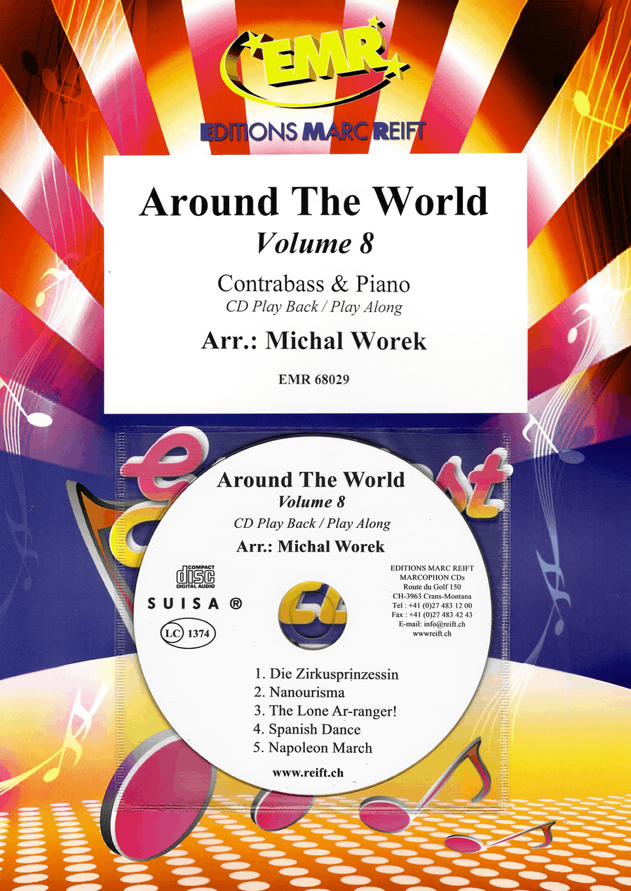 Around The World Volume 8 Double Bass scores gallery preview page 1