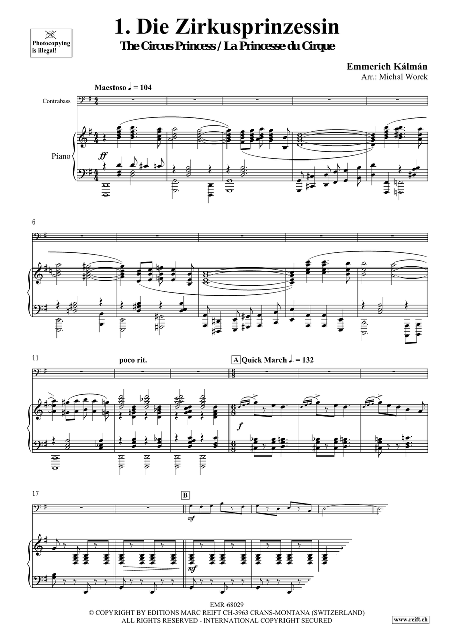 Around The World Volume 8 Double Bass scores gallery preview page 5
