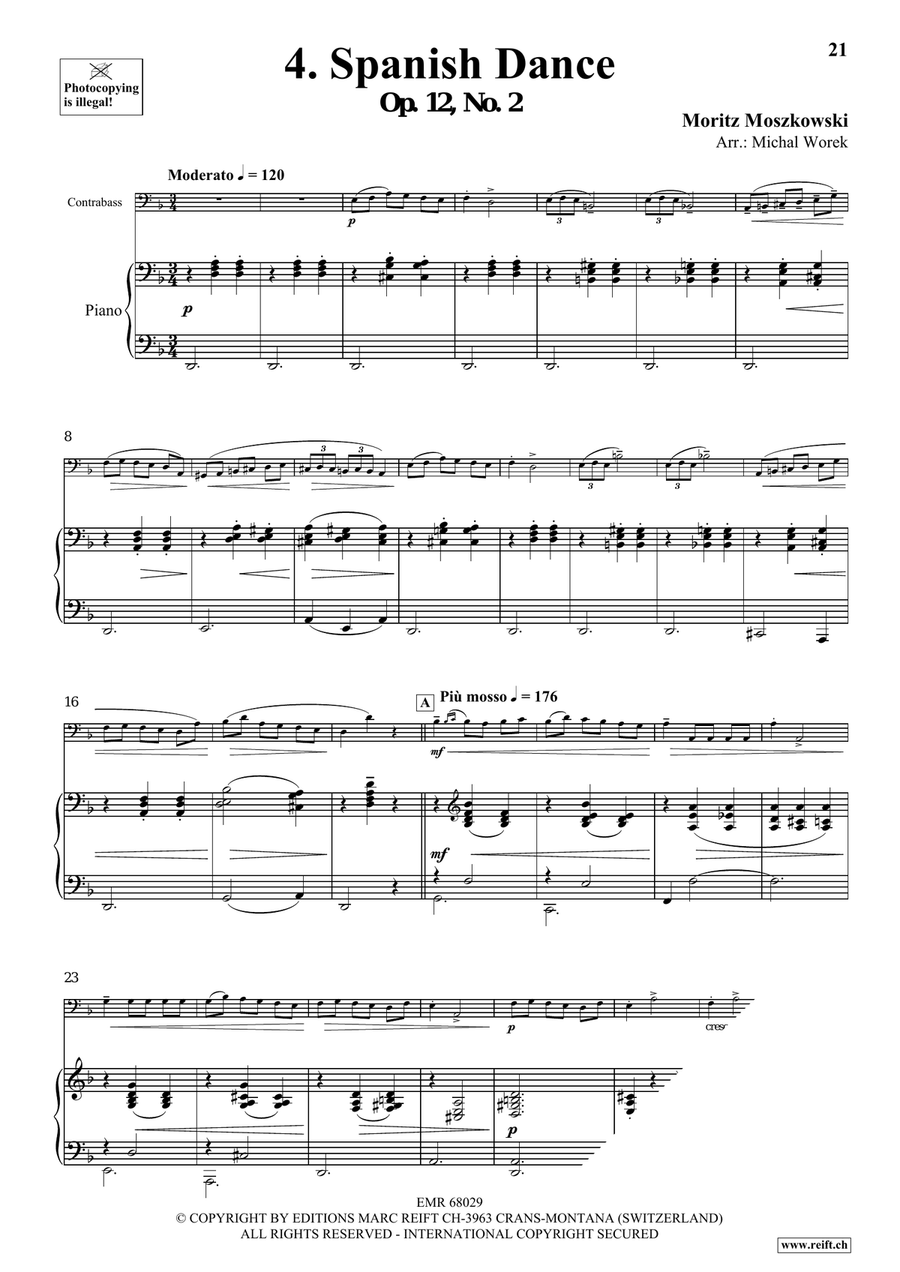 Around The World Volume 8 Double Bass scores gallery preview page 8