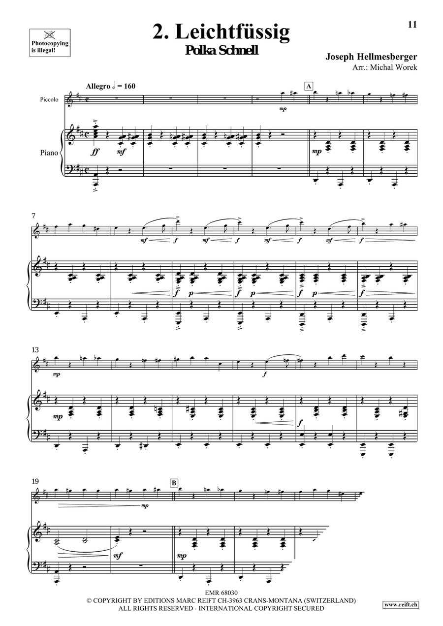 Around The World Volume 9 Piccolo scores gallery preview page 8