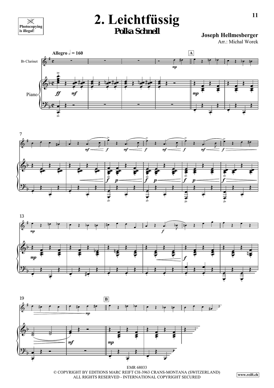Around The World Volume 9 Clarinet Solo scores gallery preview page 8