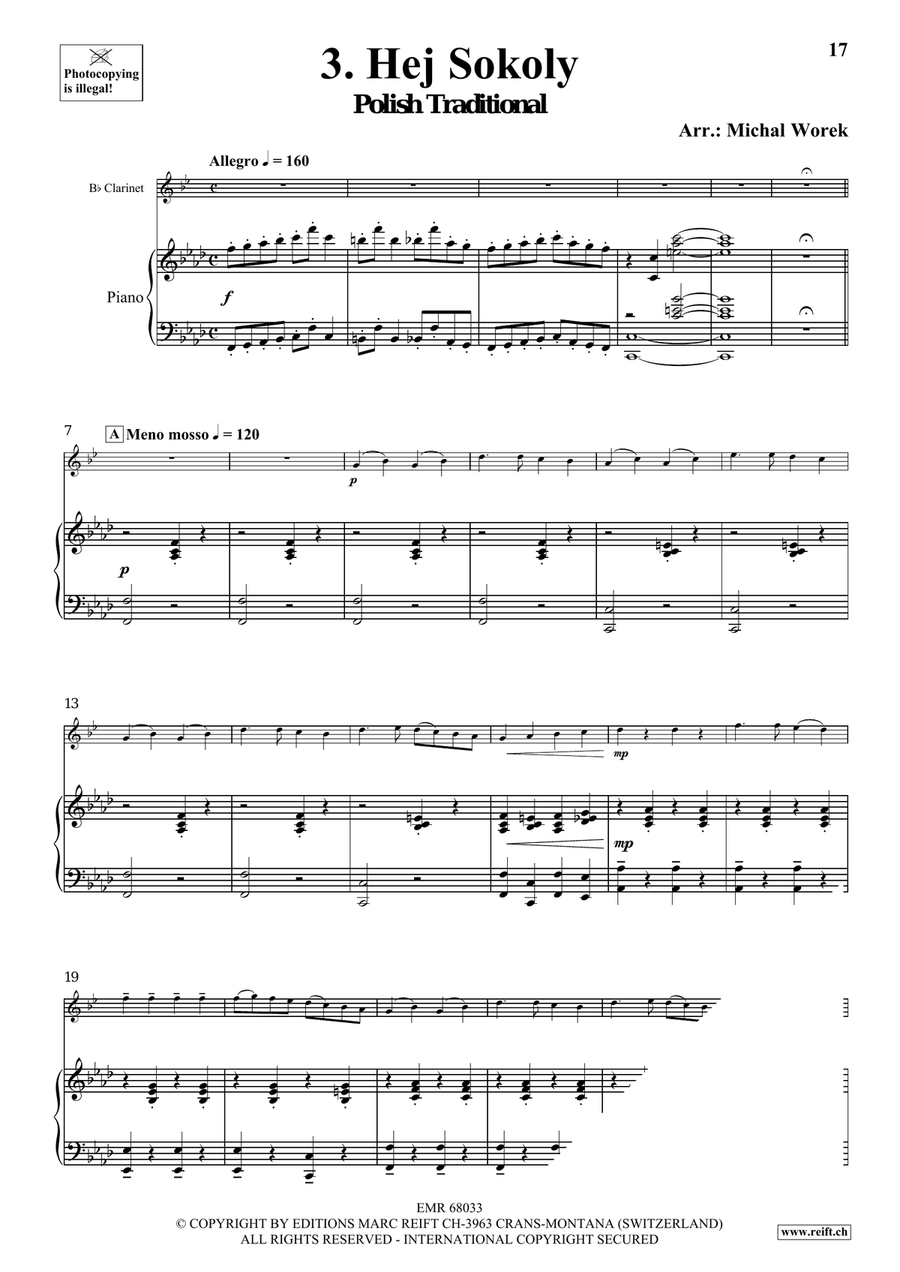 Around The World Volume 9 Clarinet Solo scores gallery preview page 9