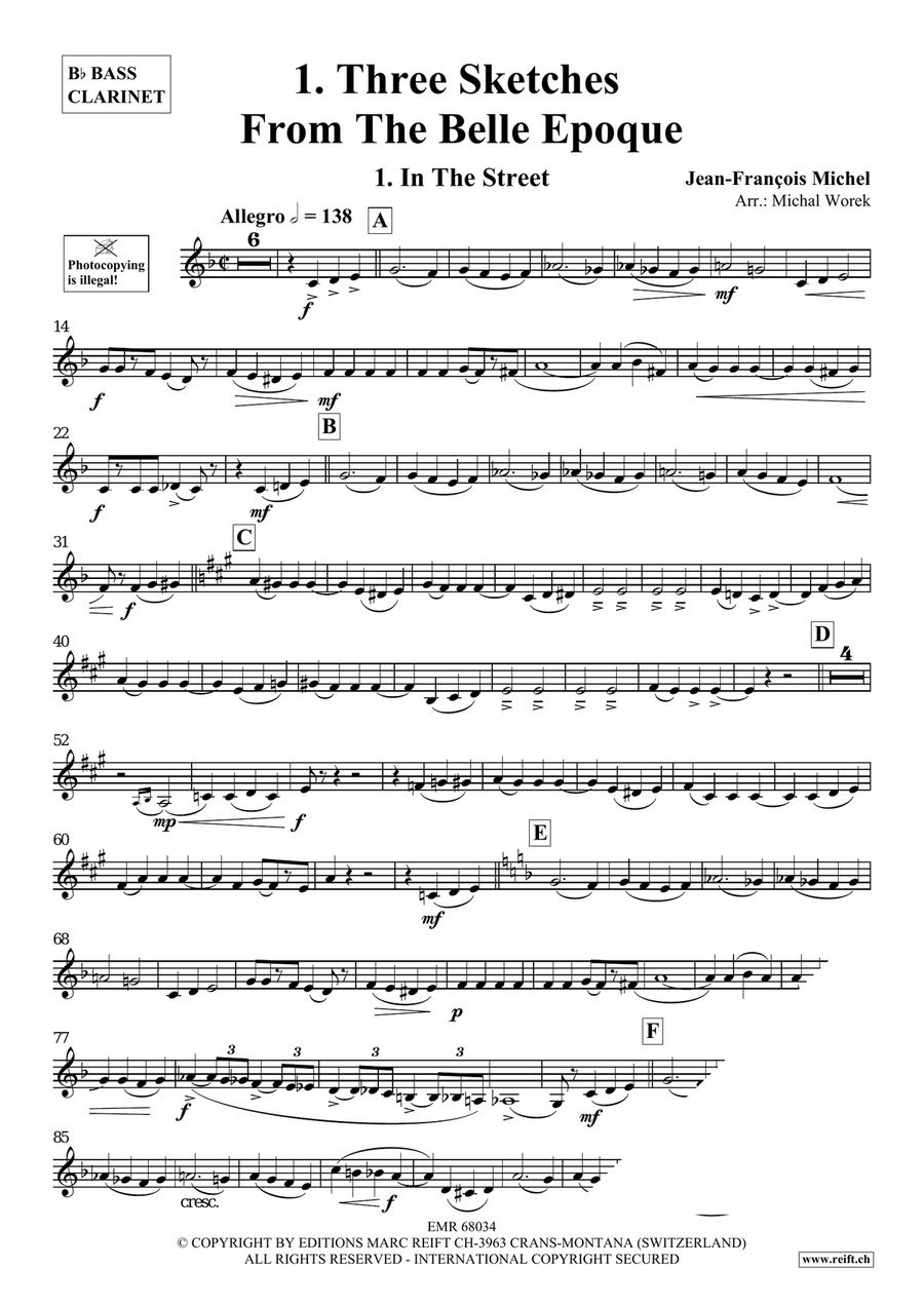 Around The World Volume 9 Bass Clarinet scores gallery preview page 4