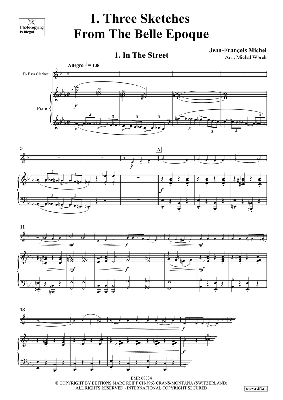 Around The World Volume 9 Bass Clarinet scores gallery preview page 5
