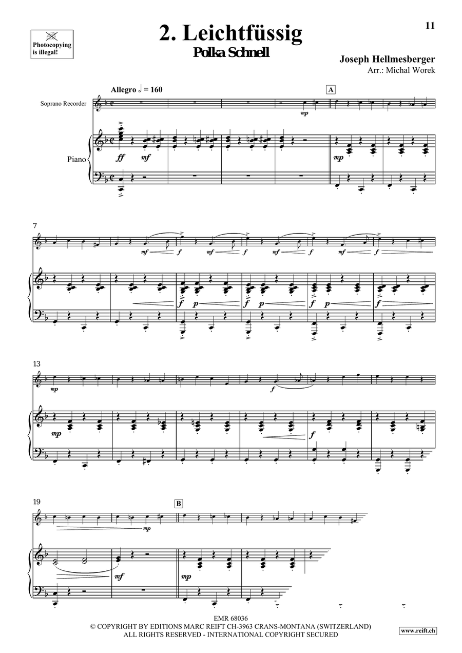 Around The World Volume 9 Soprano Recorder scores gallery preview page 8