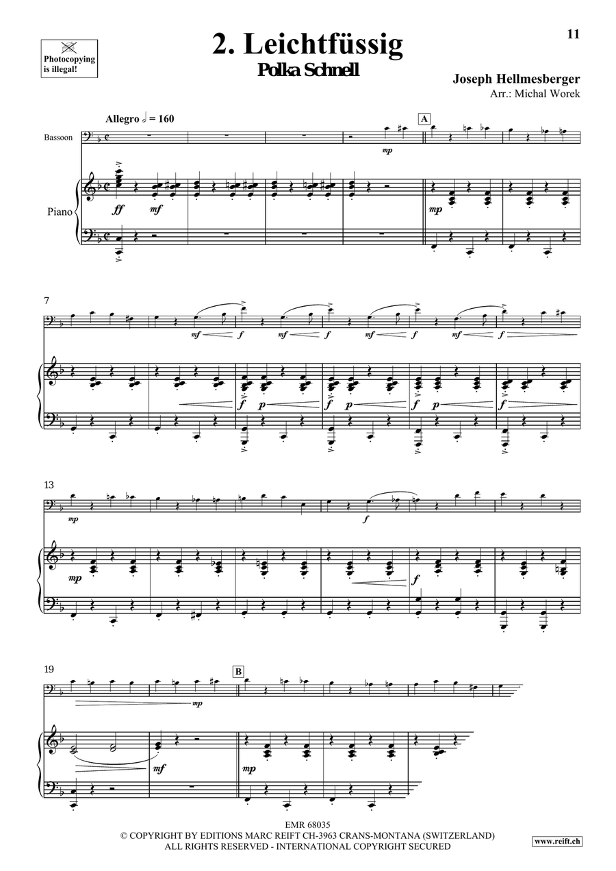 Around The World Volume 9 Bassoon Solo scores gallery preview page 8