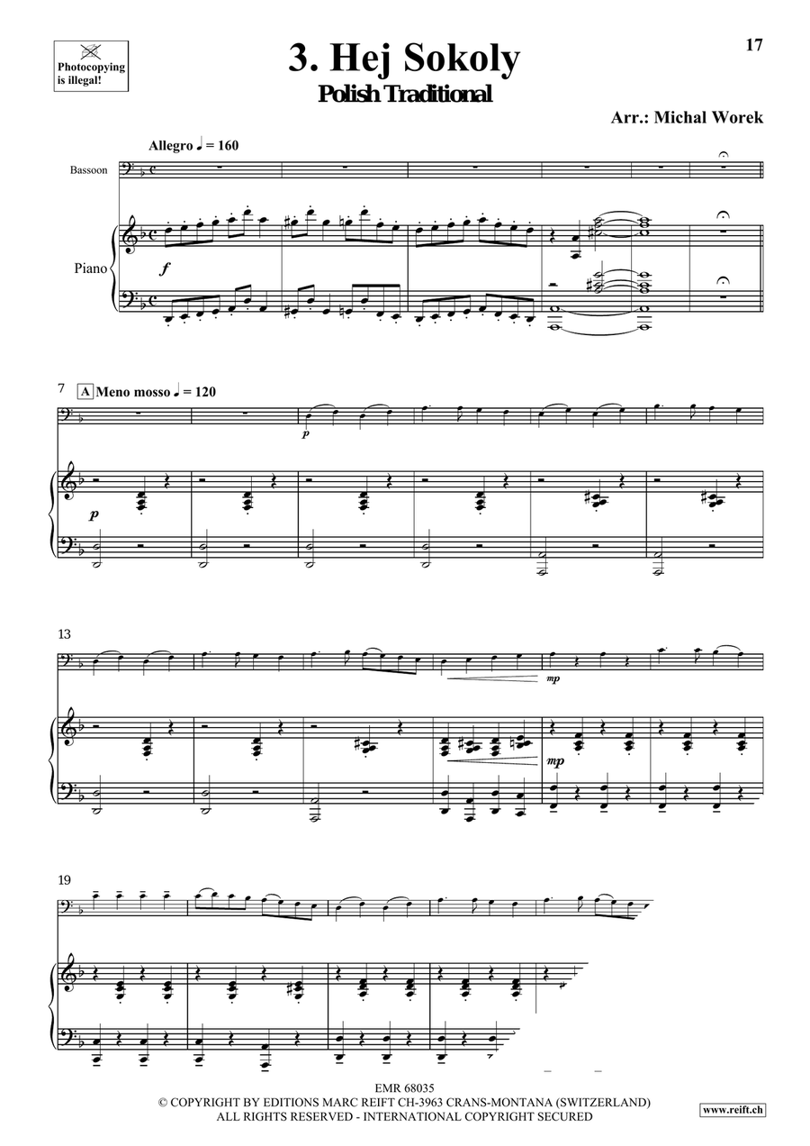 Around The World Volume 9 Bassoon Solo scores gallery preview page 9