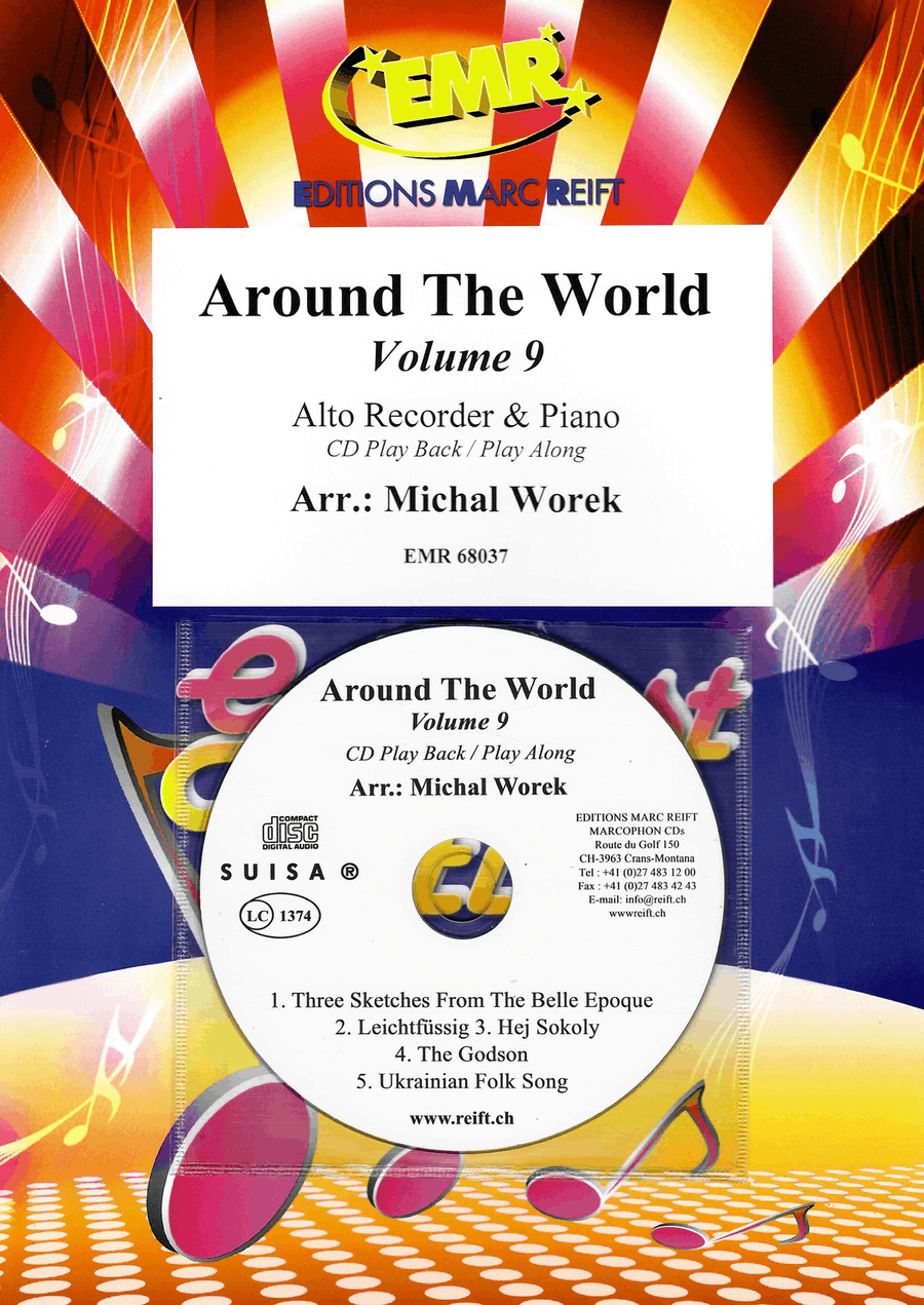 Around The World Volume 9 Alto Recorder scores gallery preview page 1