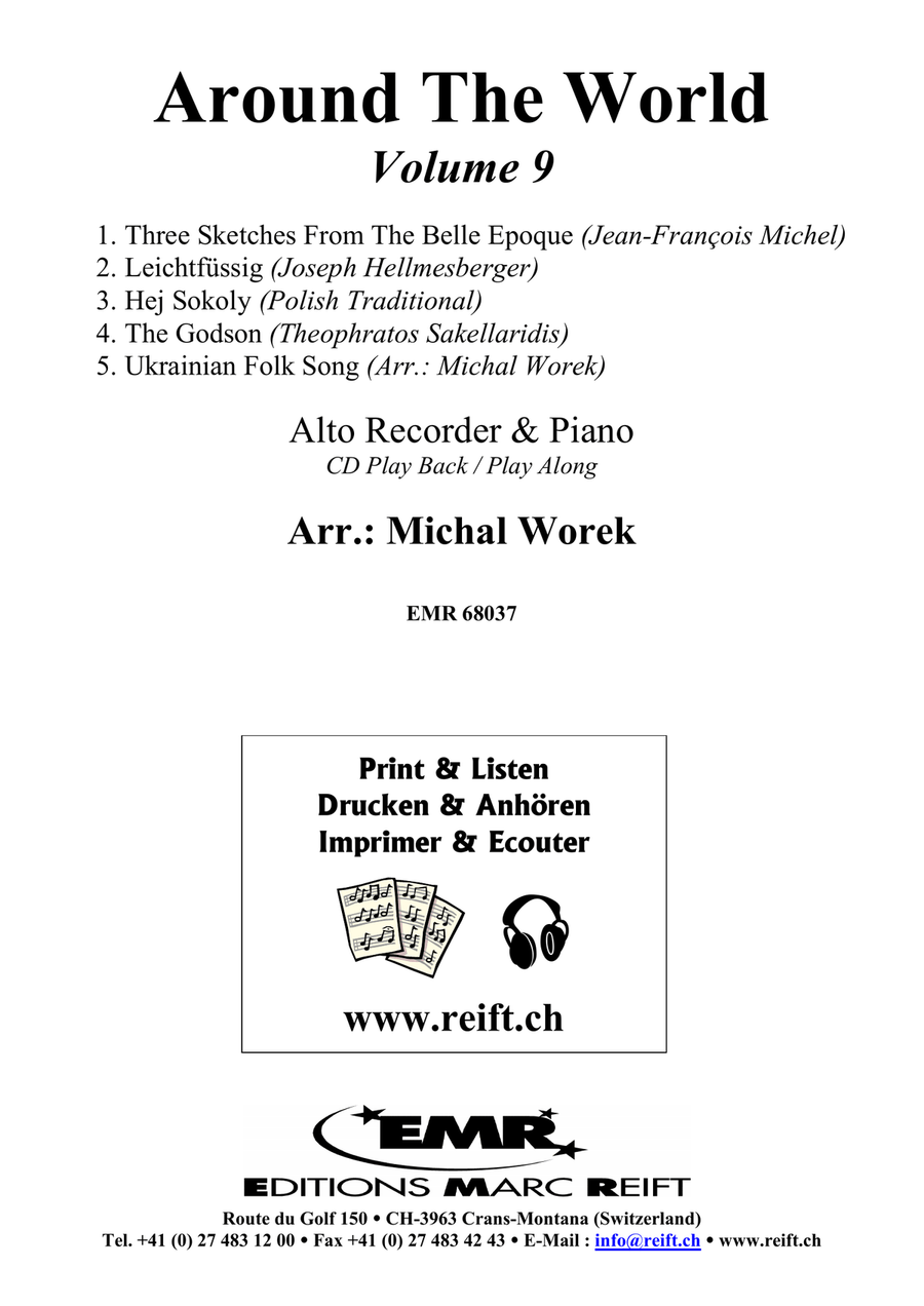 Around The World Volume 9 Alto Recorder scores gallery preview page 2