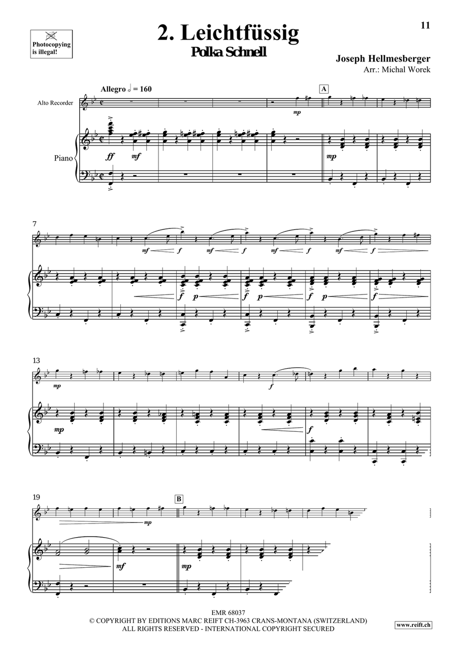 Around The World Volume 9 Alto Recorder scores gallery preview page 8