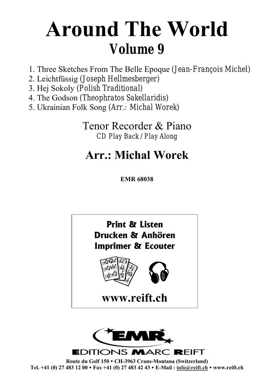 Around The World Volume 9 Tenor Recorder scores gallery preview page 2