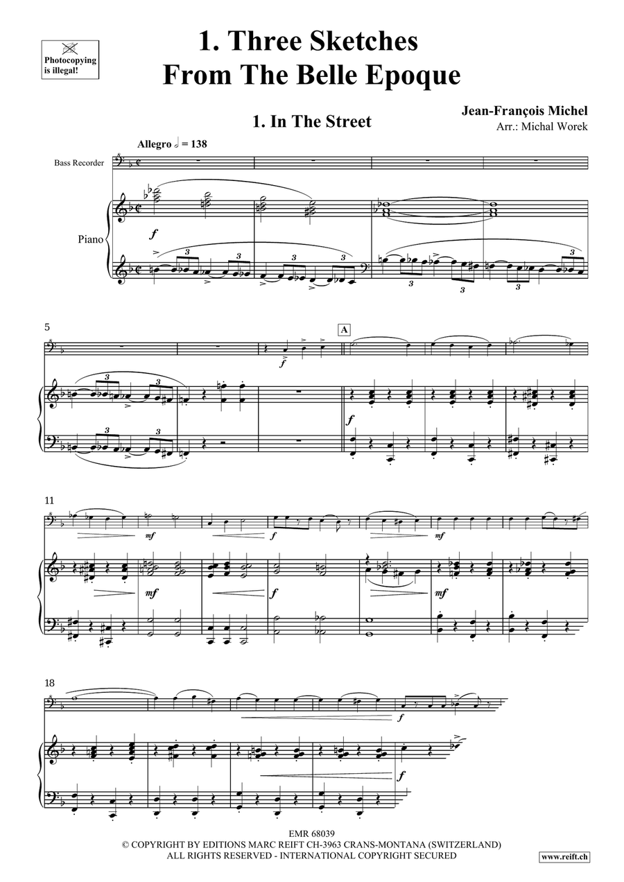 Around The World Volume 9 Bass Recorder scores gallery preview page 5