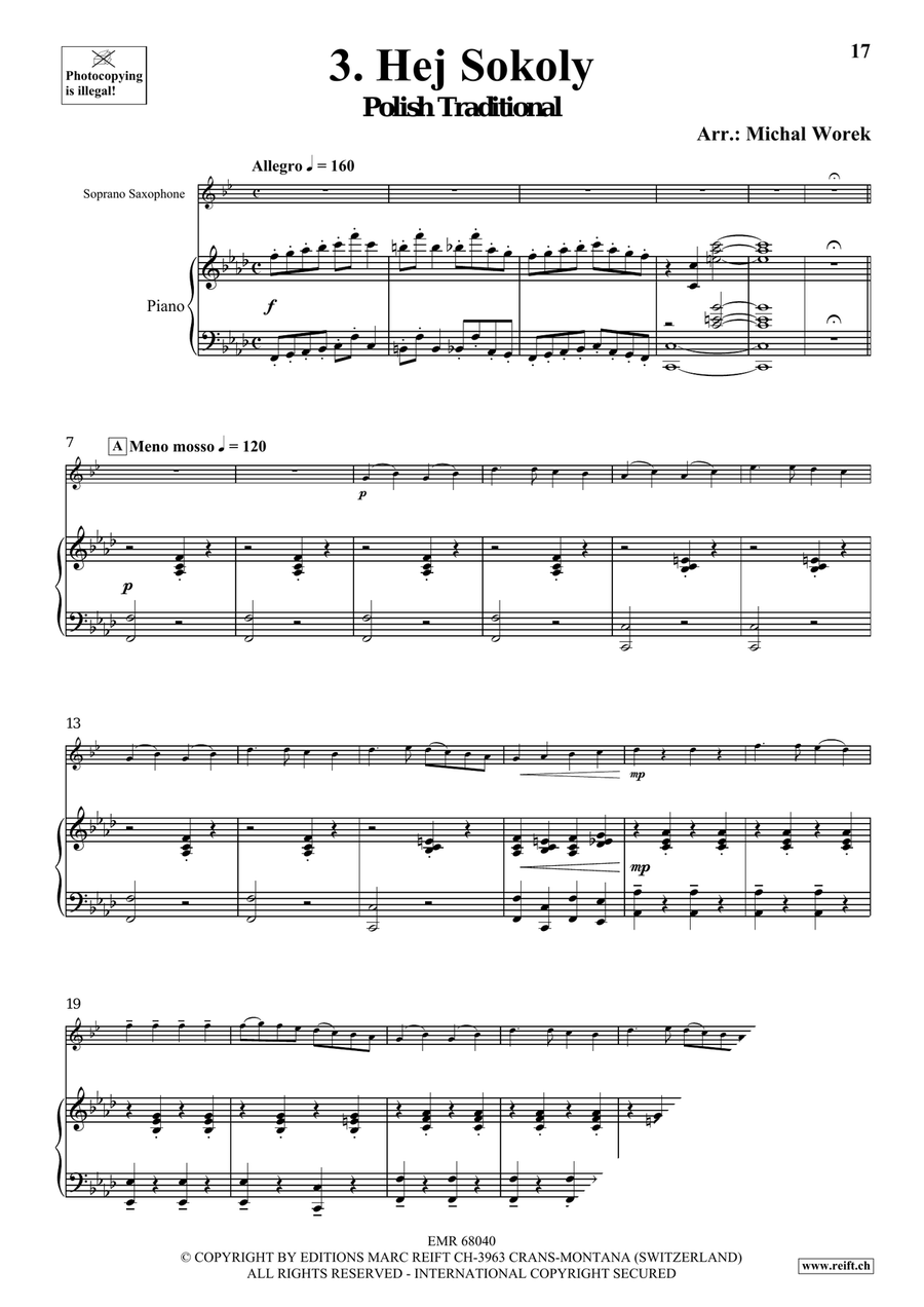 Around The World Volume 9 Soprano Saxophone scores gallery preview page 9