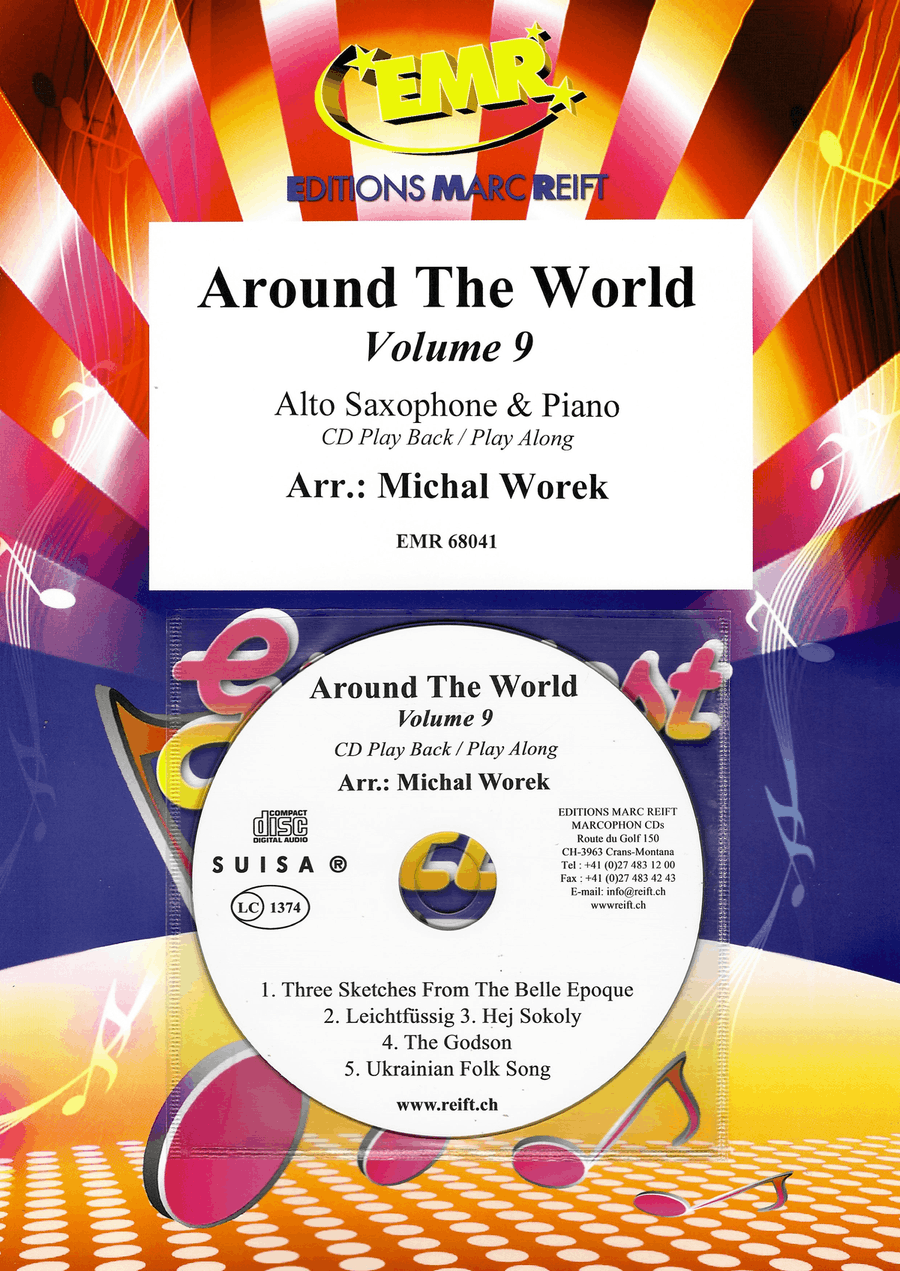Around The World Volume 9 Alto Saxophone scores gallery preview page 1
