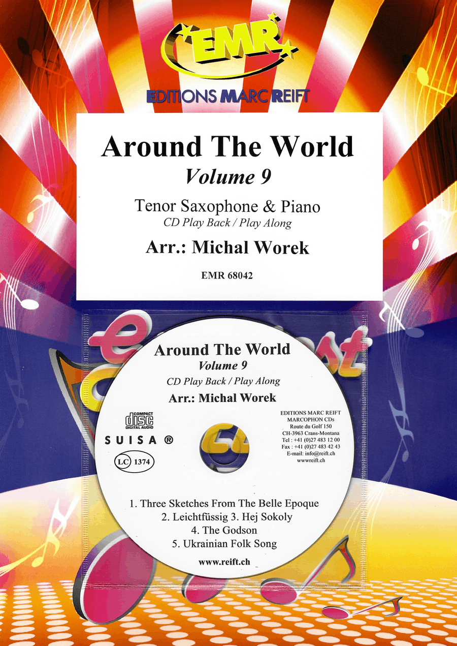 Around The World Volume 9 Tenor Saxophone scores gallery preview page 1