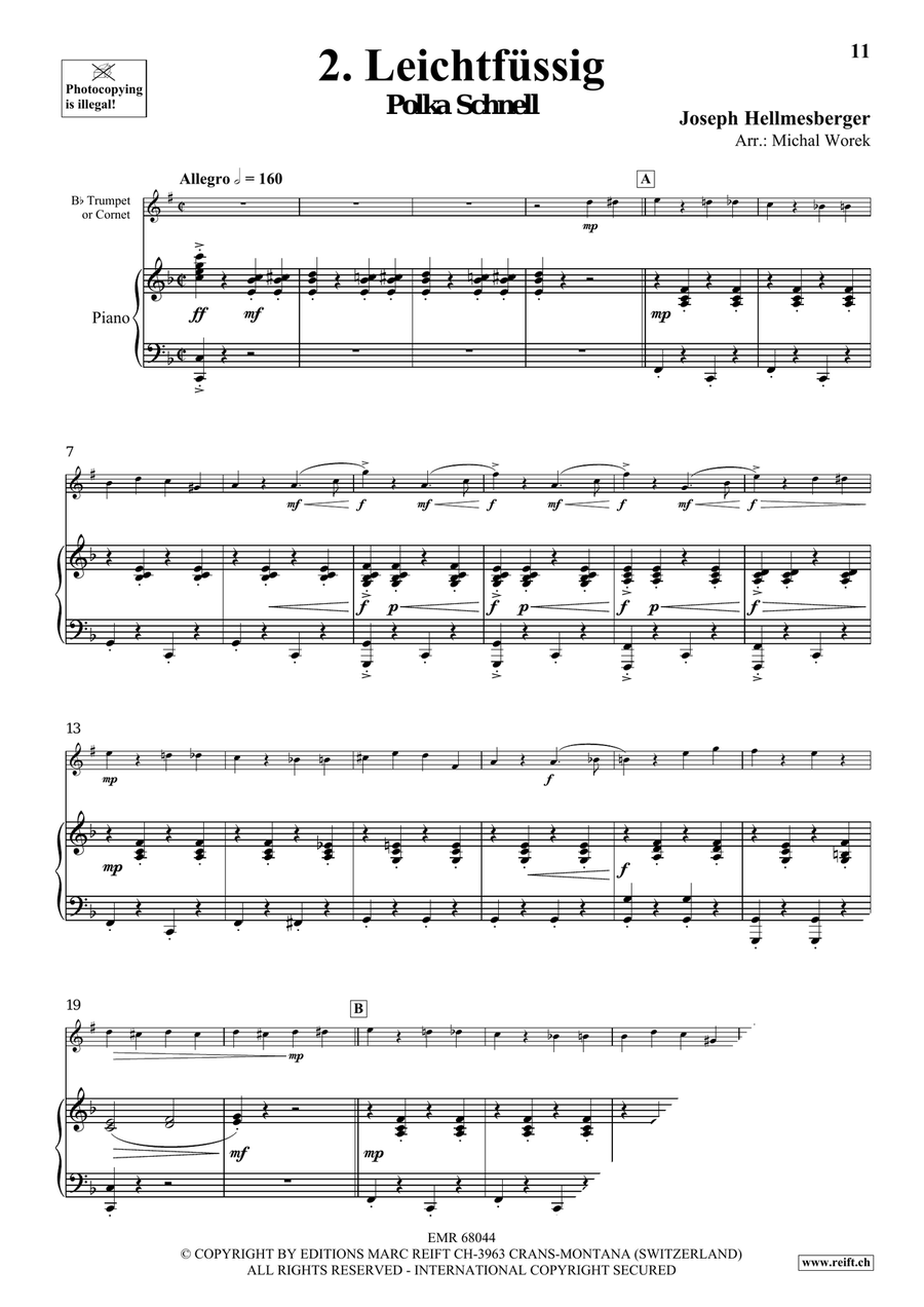 Around The World Volume 9 Cornet scores gallery preview page 8