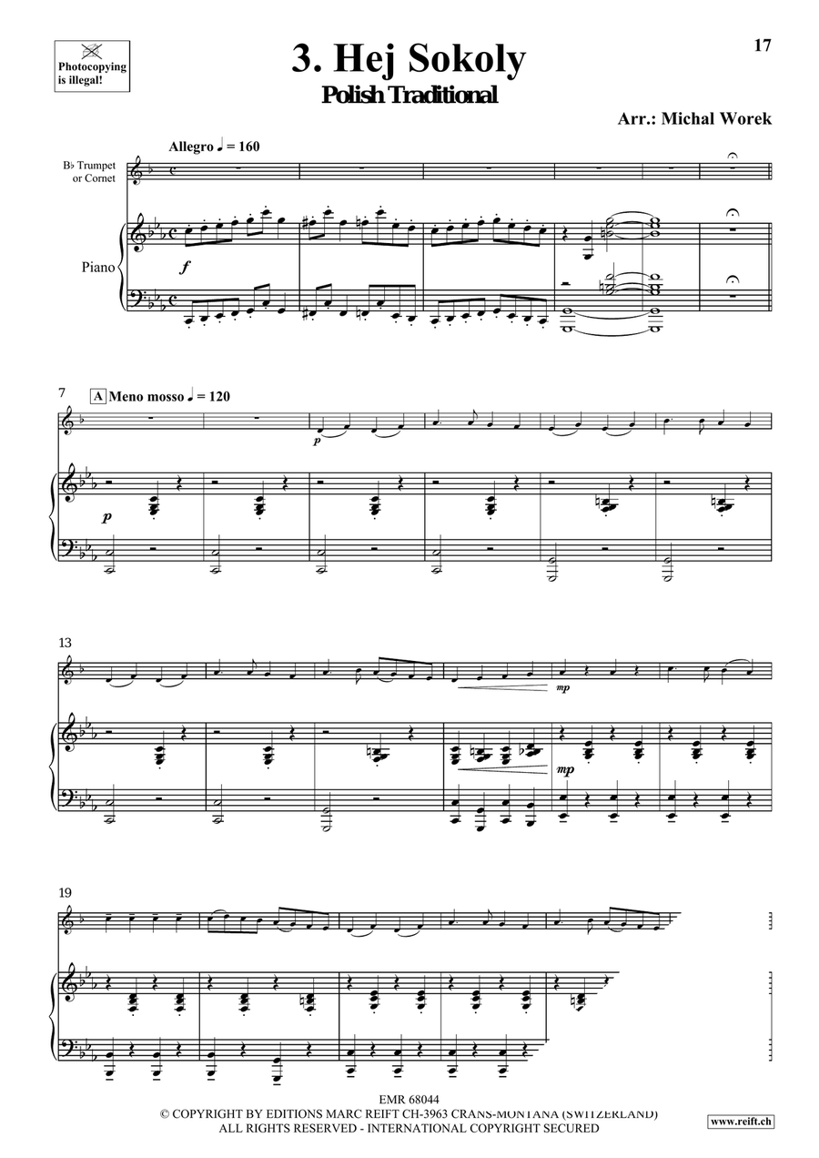 Around The World Volume 9 Cornet scores gallery preview page 9