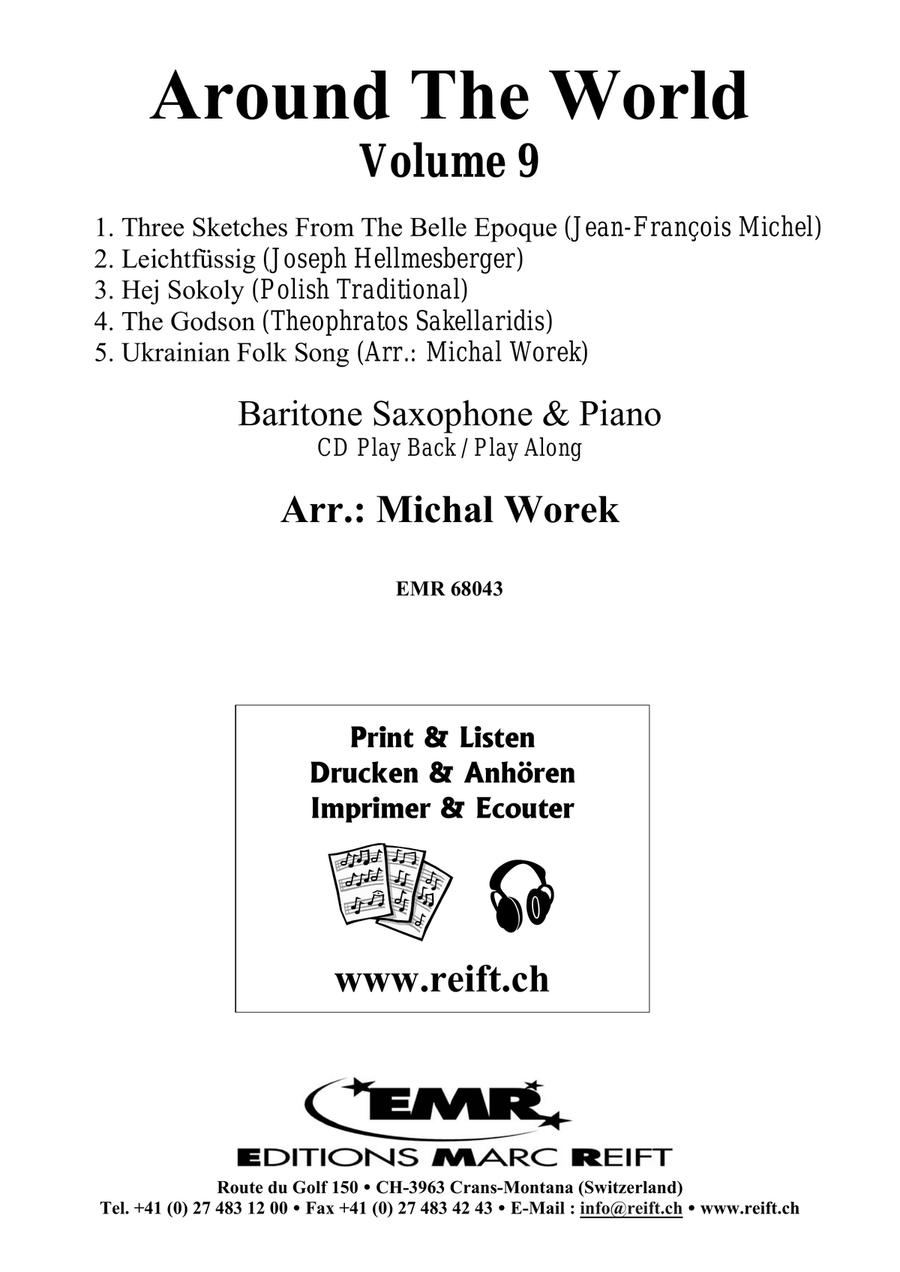 Around The World Volume 9 Baritone Saxophone scores gallery preview page 2