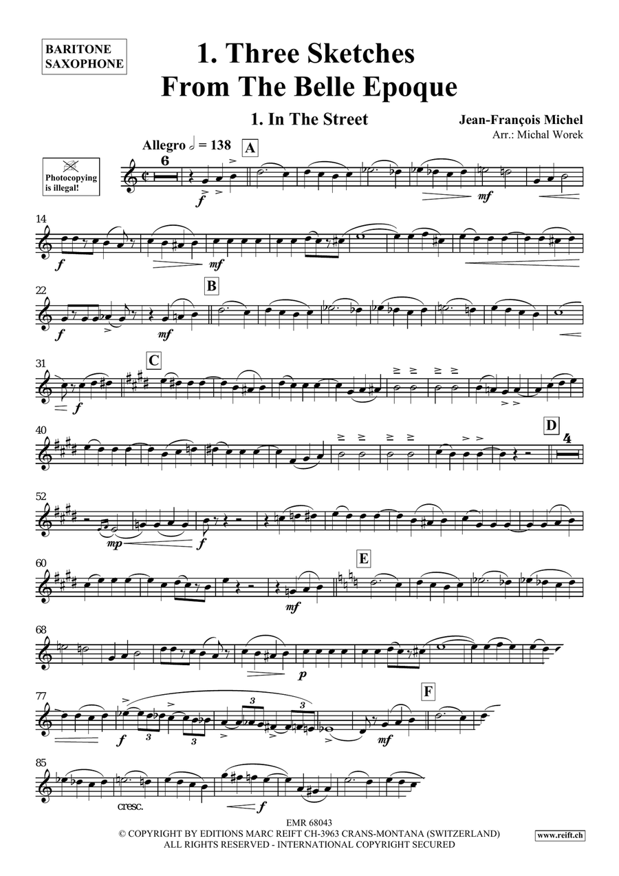 Around The World Volume 9 Baritone Saxophone scores gallery preview page 4