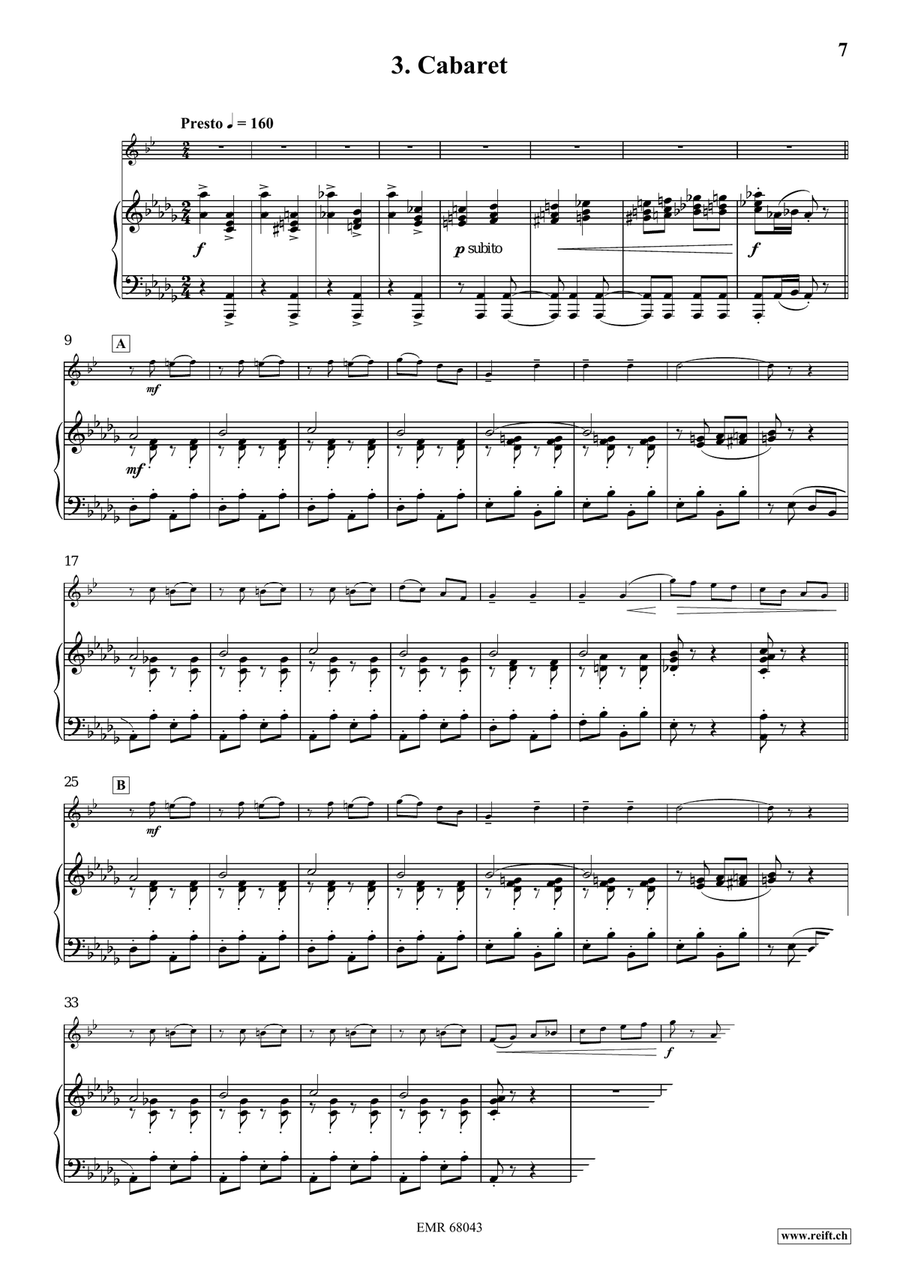 Around The World Volume 9 Baritone Saxophone scores gallery preview page 7