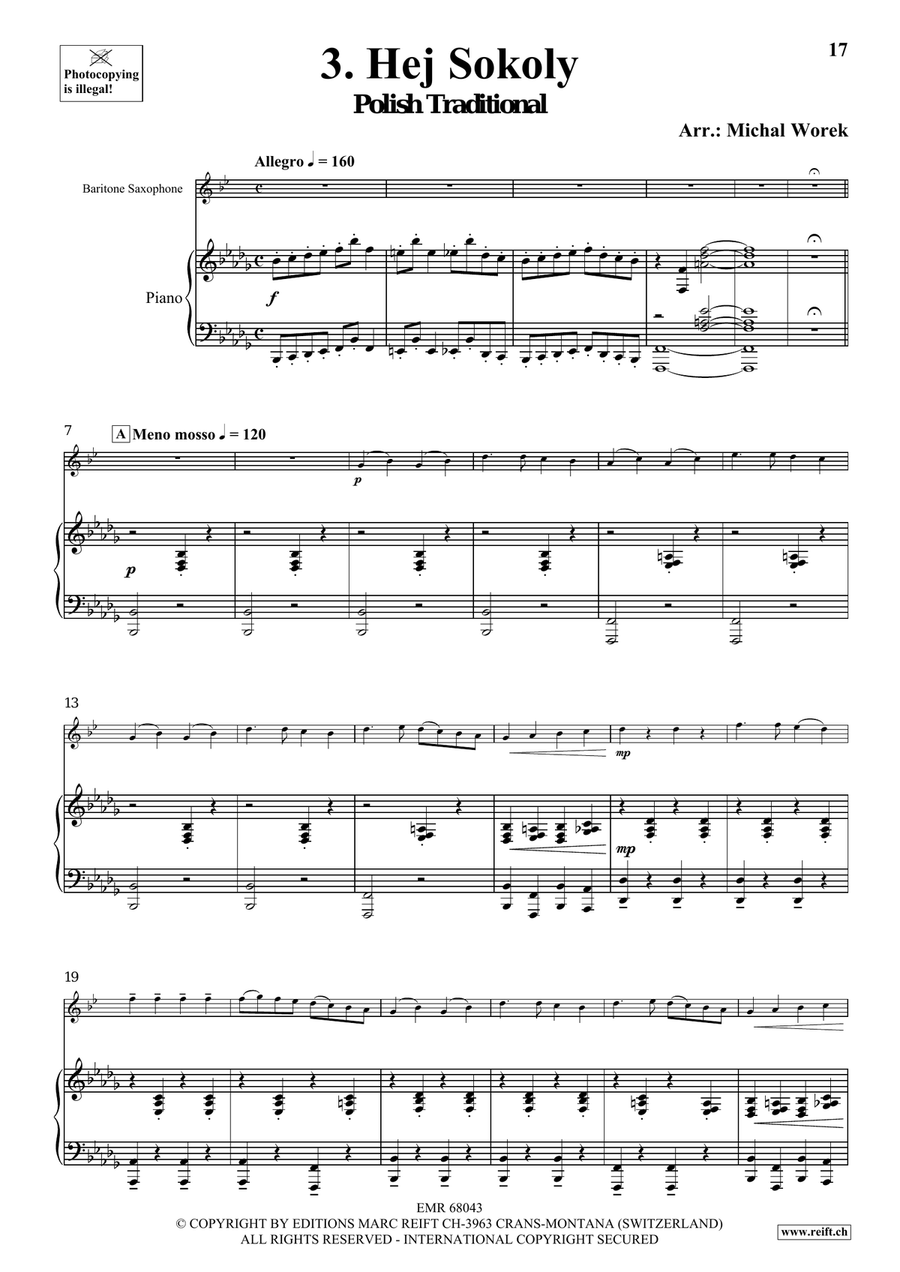Around The World Volume 9 Baritone Saxophone scores gallery preview page 9