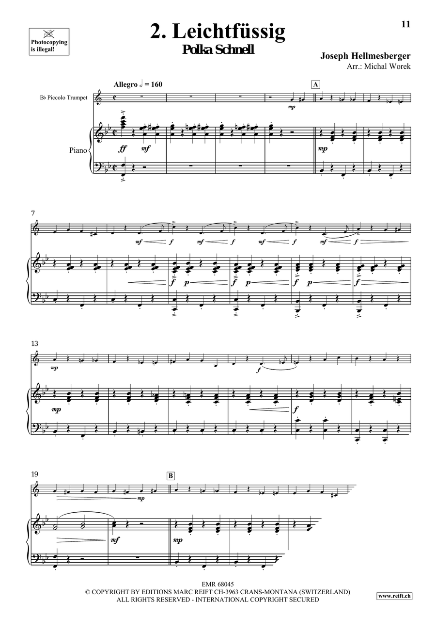 Around The World Volume 9 Piccolo Trumpet scores gallery preview page 8