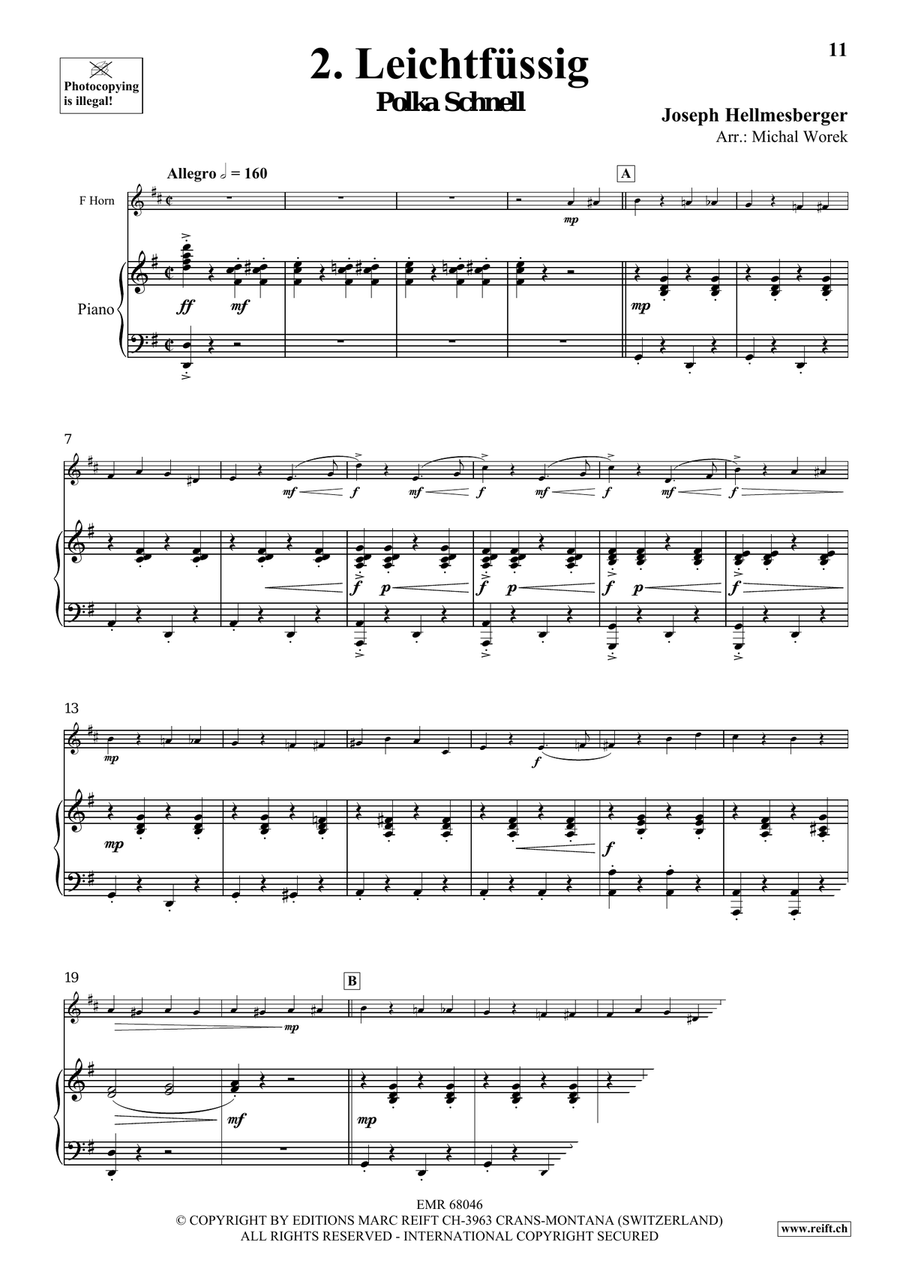 Around The World Volume 9 Horn scores gallery preview page 8