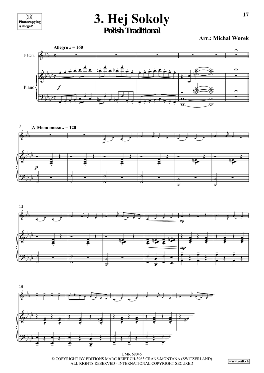 Around The World Volume 9 Horn scores gallery preview page 9