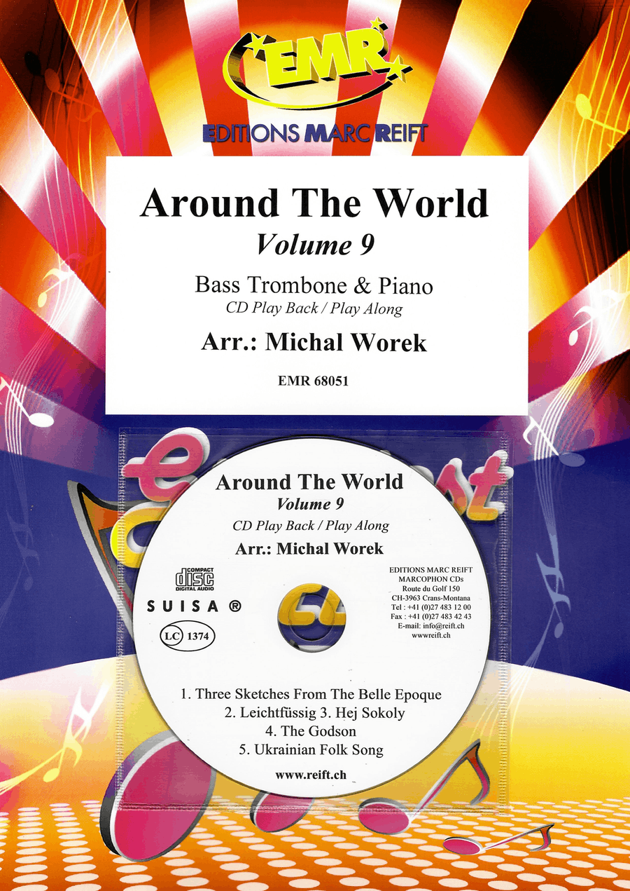 Around The World Volume 9 Trombone scores gallery preview page 1