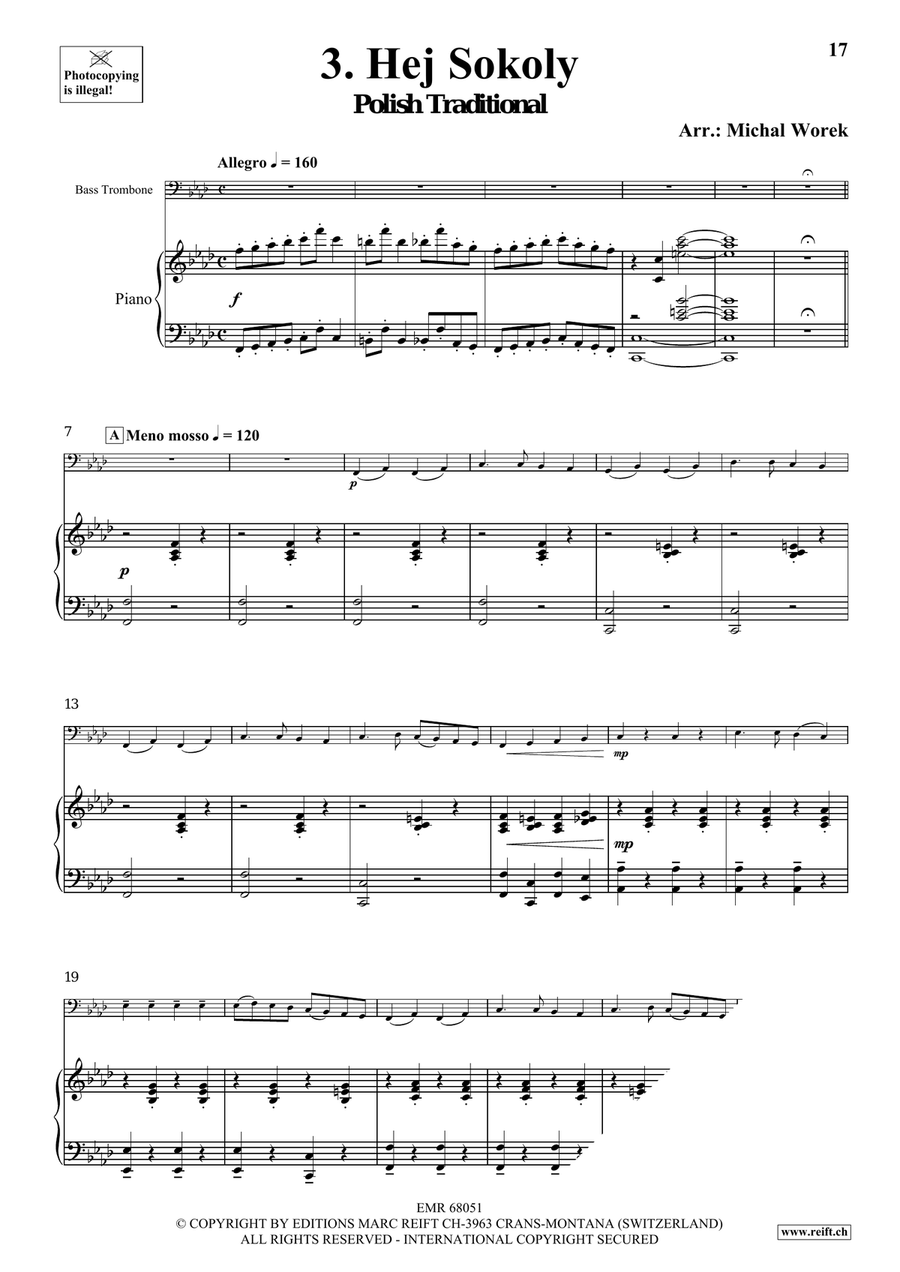 Around The World Volume 9 Trombone scores gallery preview page 9