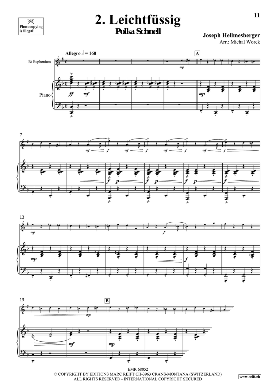 Around The World Volume 9 Euphonium scores gallery preview page 8