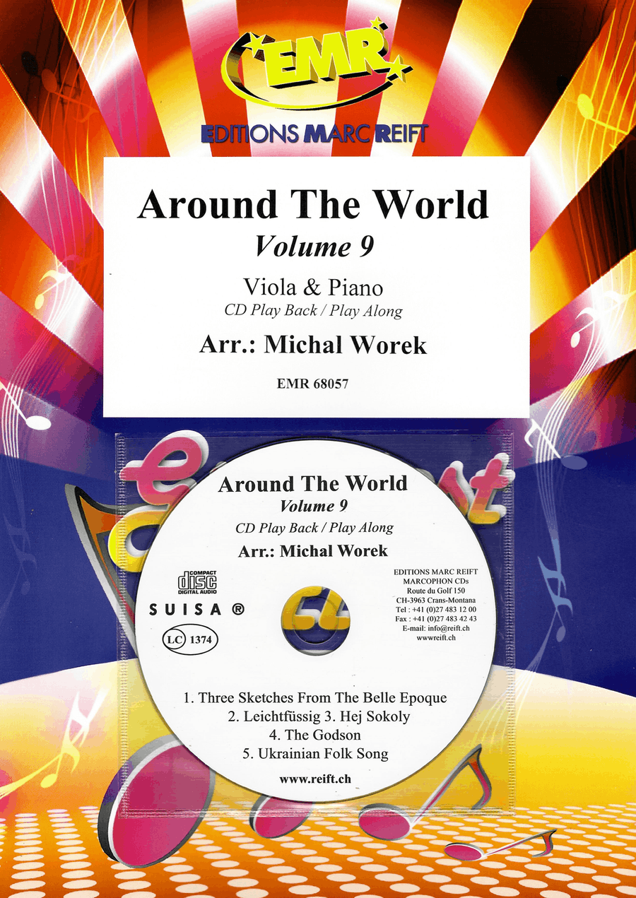 Around The World Volume 9 Viola scores gallery preview page 1