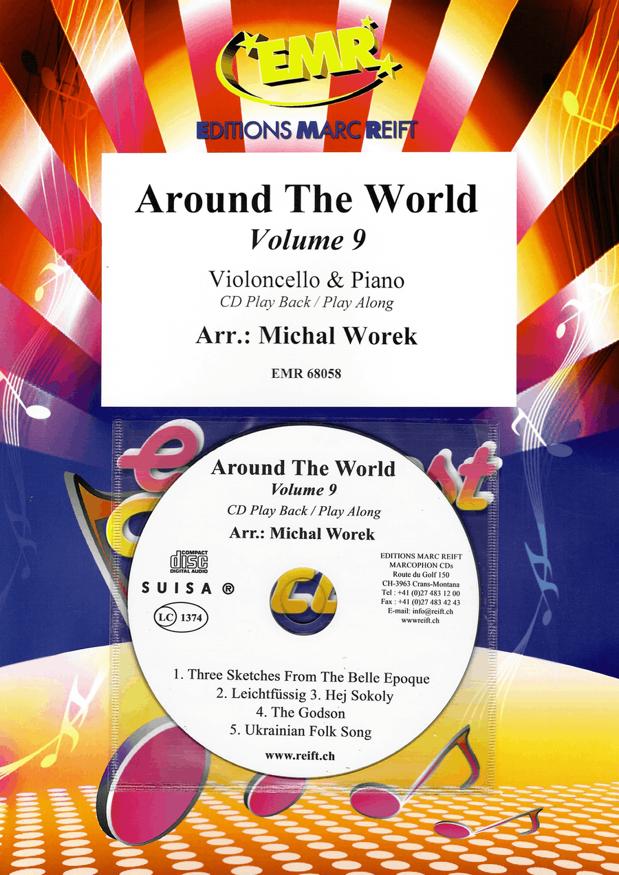 Around The World Volume 9 Piano Accompaniment scores gallery preview page 1