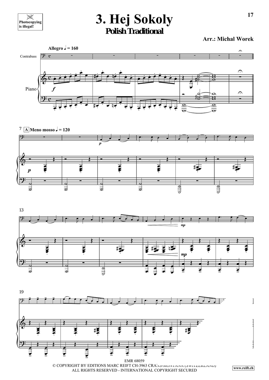 Around The World Volume 9 Double Bass scores gallery preview page 9