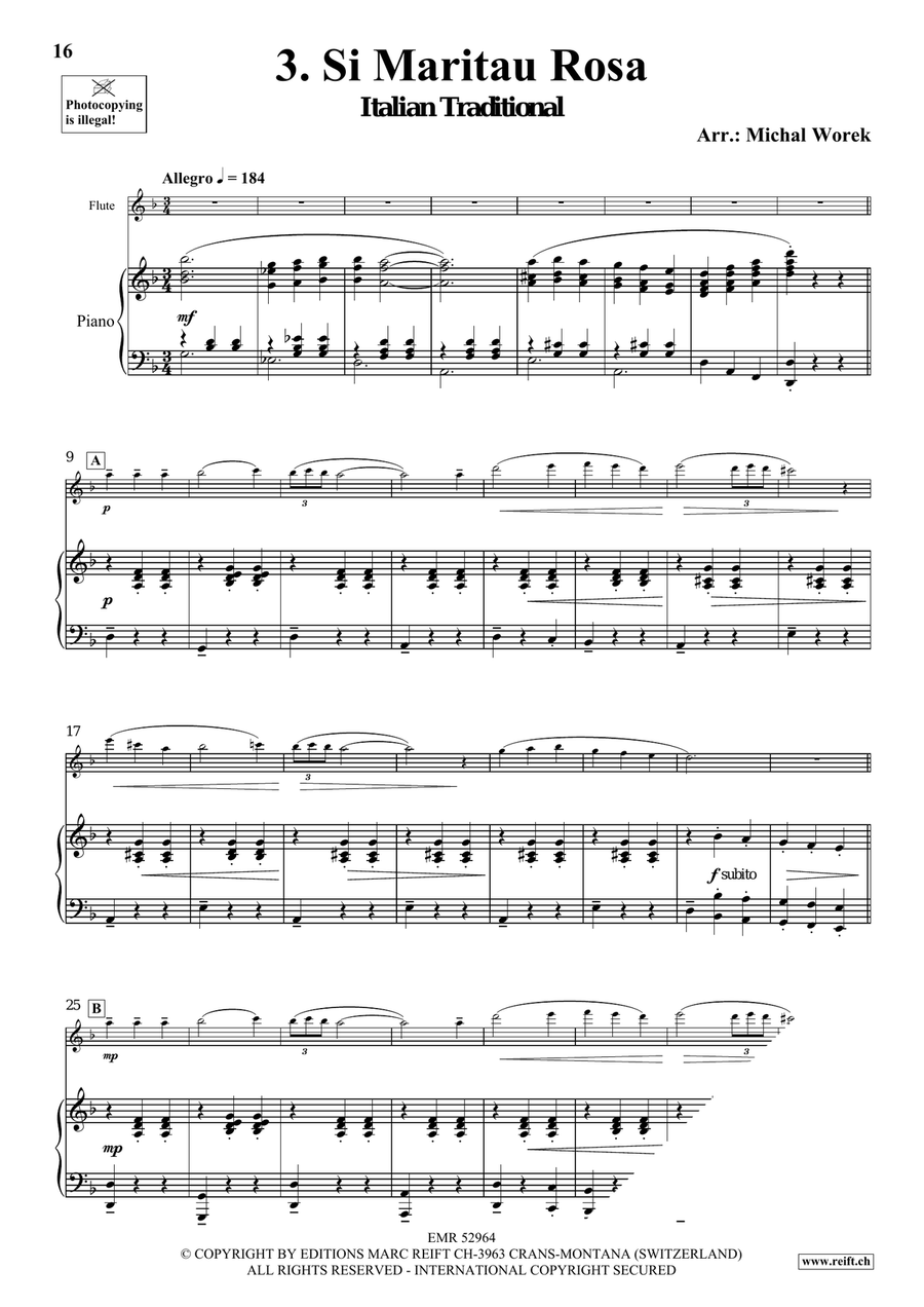 Around The World Volume 7 Flute Solo scores gallery preview page 7