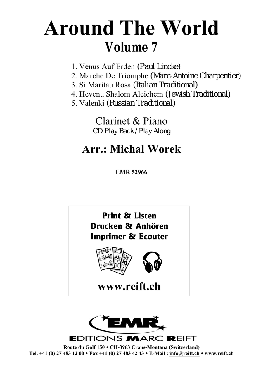 Around The World Volume 7 Clarinet Solo scores gallery preview page 2