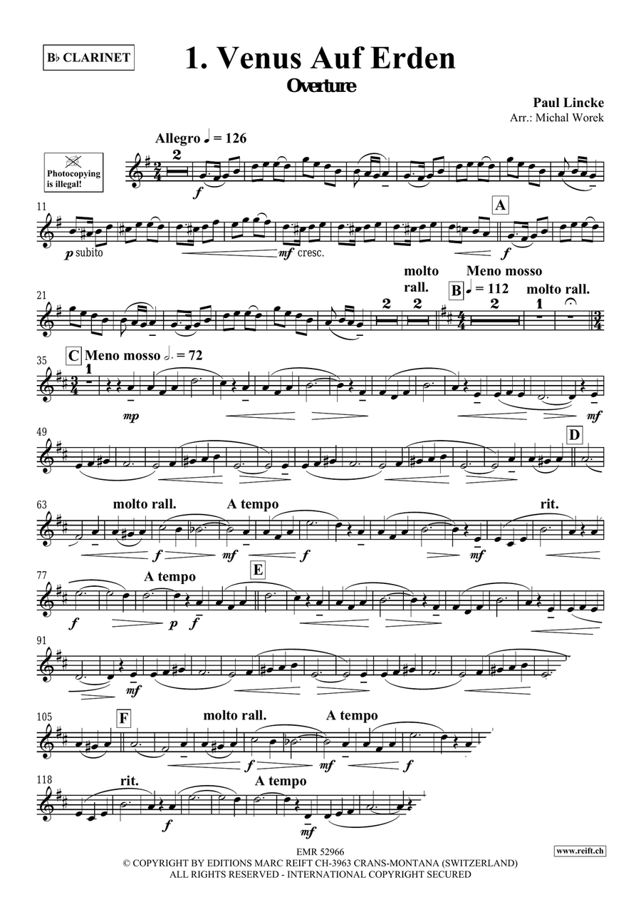 Around The World Volume 7 Clarinet Solo scores gallery preview page 4