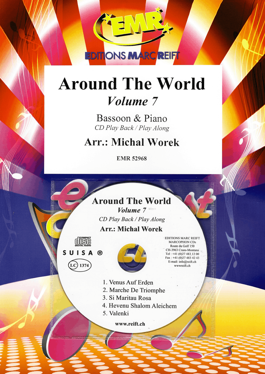 Around The World Volume 7 Bassoon Solo scores gallery preview page 1