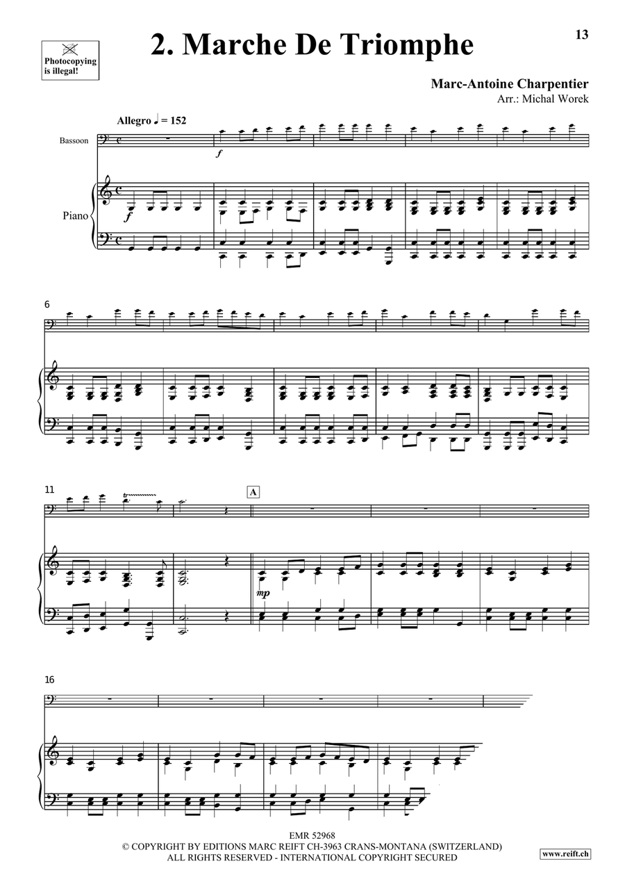 Around The World Volume 7 Bassoon Solo scores gallery preview page 6