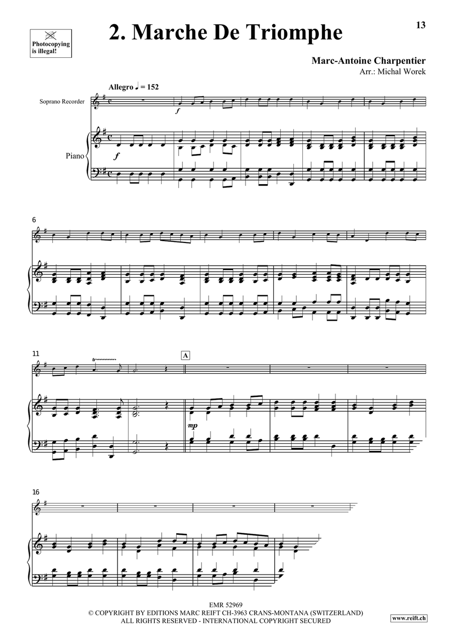 Around The World Volume 7 Soprano Recorder scores gallery preview page 6