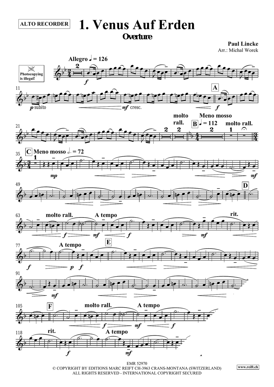 Around The World Volume 7 Alto Recorder scores gallery preview page 4