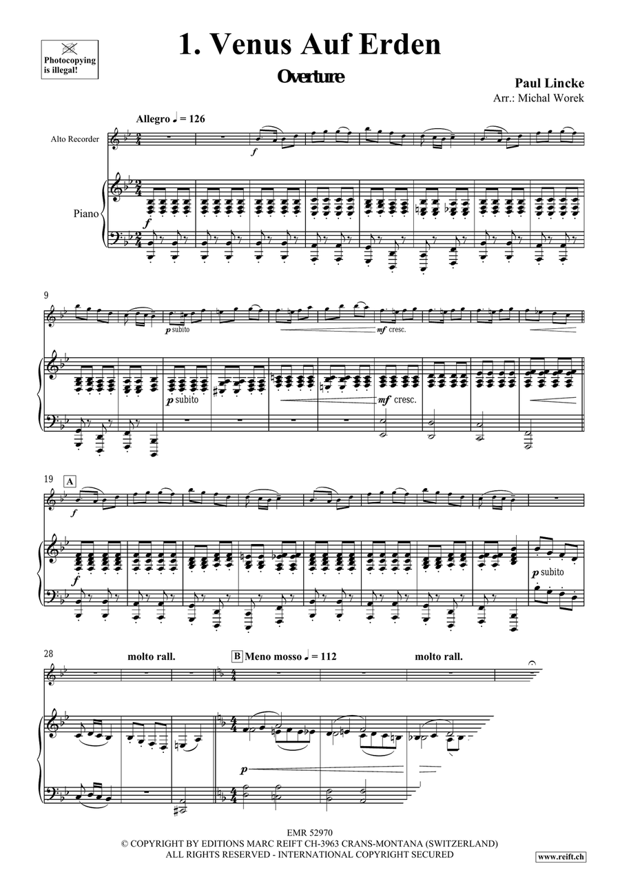 Around The World Volume 7 Alto Recorder scores gallery preview page 5
