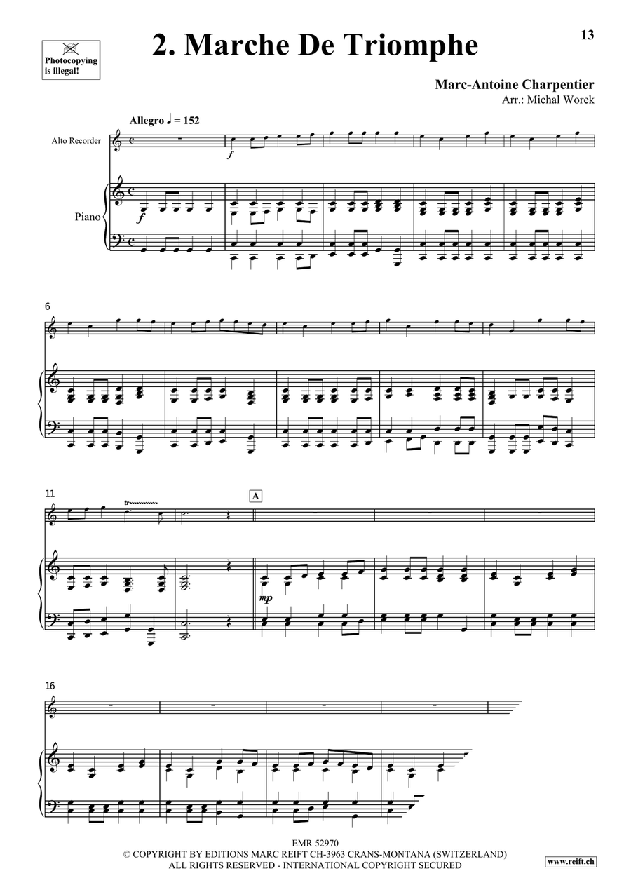 Around The World Volume 7 Alto Recorder scores gallery preview page 6