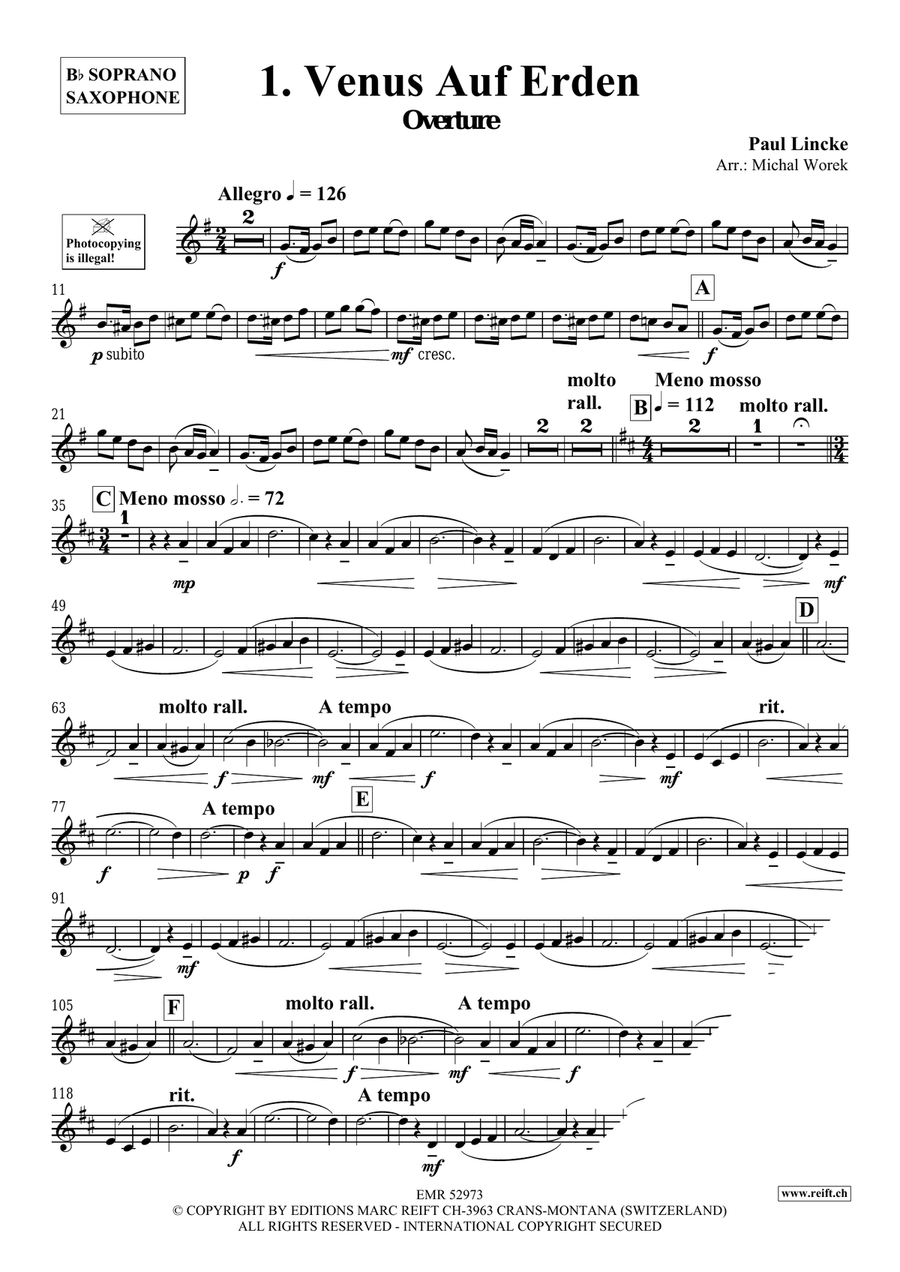 Around The World Volume 7 Soprano Saxophone scores gallery preview page 4