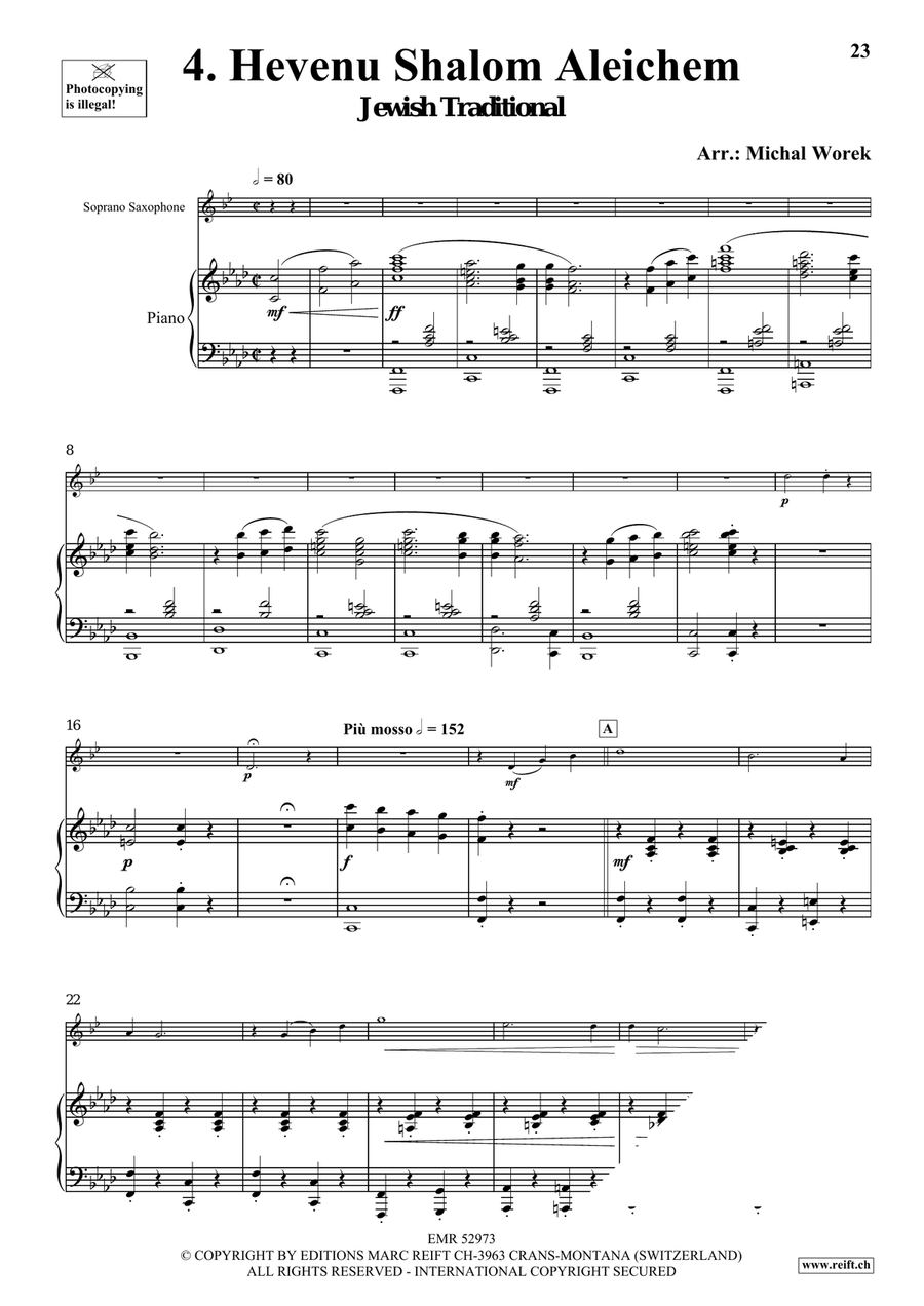 Around The World Volume 7 Soprano Saxophone scores gallery preview page 8