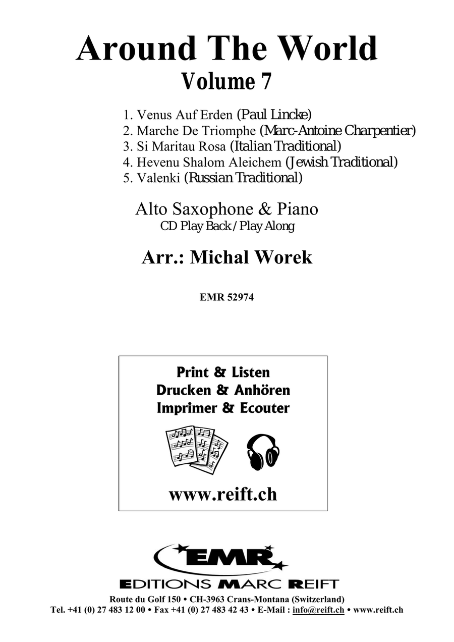 Around The World Volume 7 Alto Saxophone scores gallery preview page 2