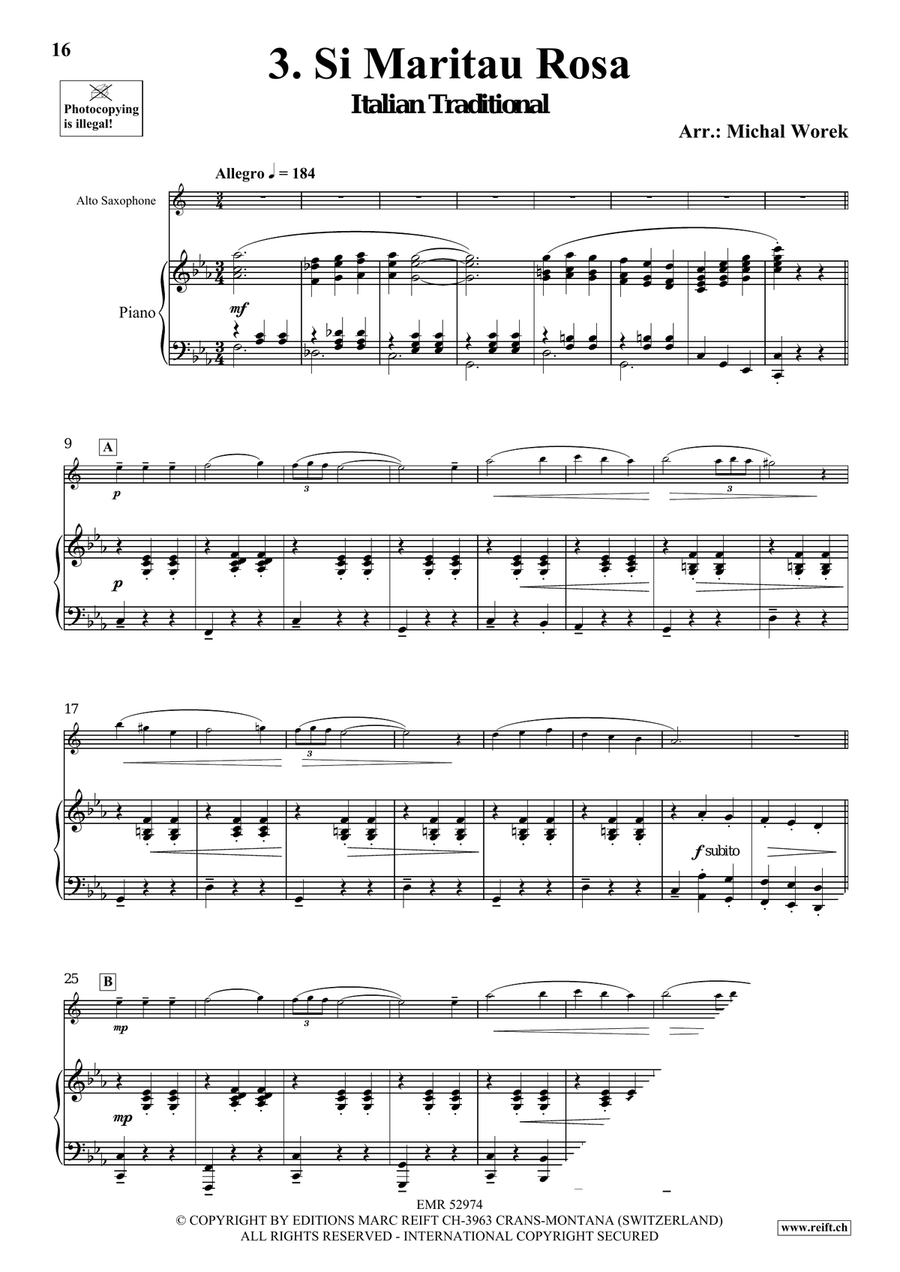 Around The World Volume 7 Alto Saxophone scores gallery preview page 7
