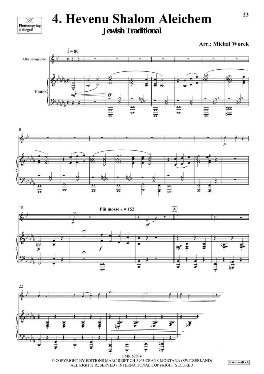 Around The World Volume 7 Alto Saxophone scores gallery preview page 8